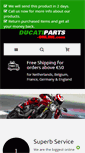 Mobile Screenshot of ducatiparts-online.com